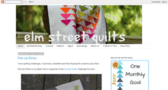 Desktop Screenshot of elmstreetquilts.com